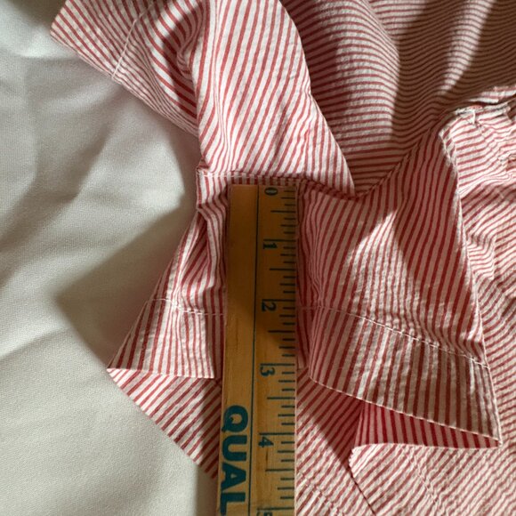 Old Navy Coral Stripe Women’s Casual Shorts - Picture 8 of 10